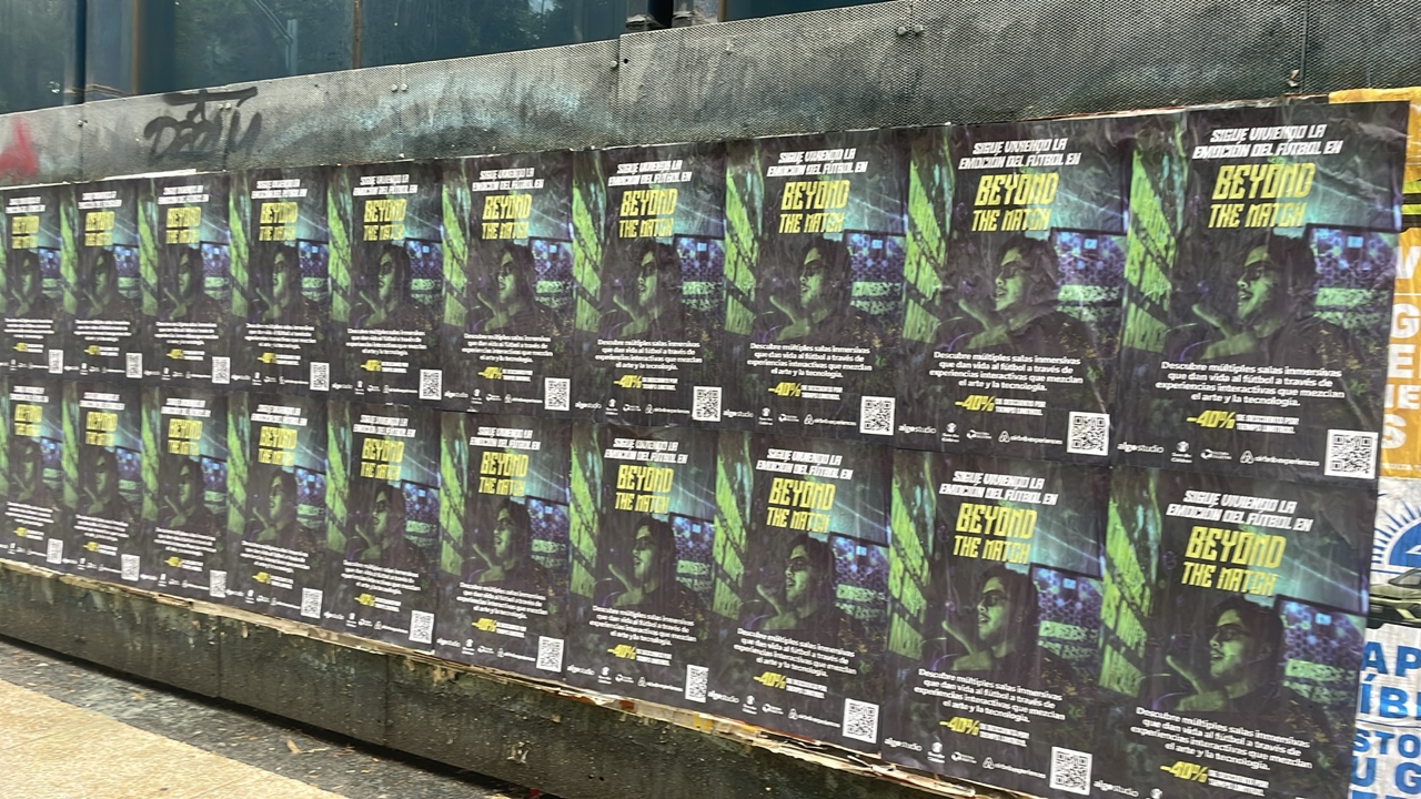 Campaña de Wild Posting® en la calle #1
